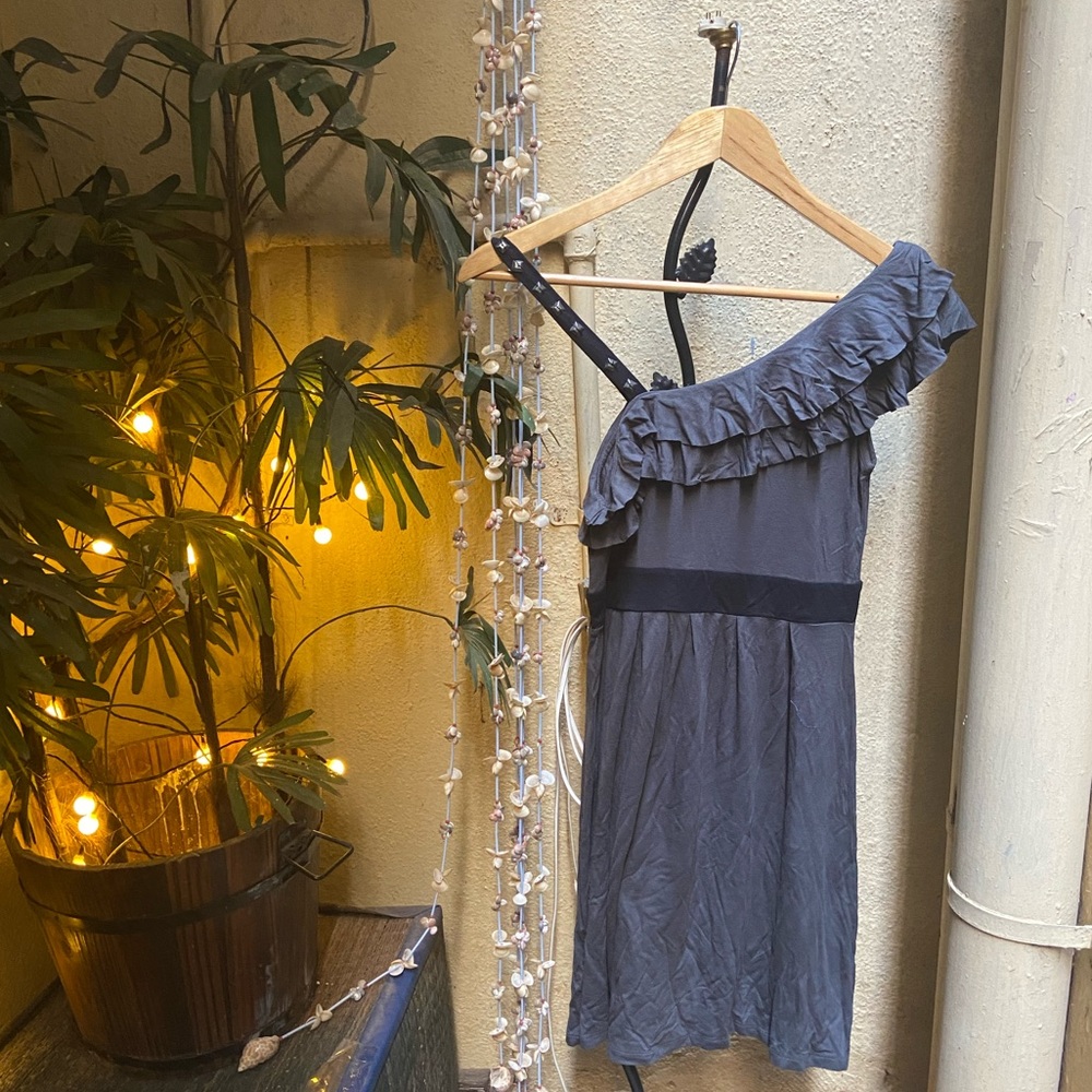 ⚫️One Shoulder Dress. Size- S - Picture 3 of 9
